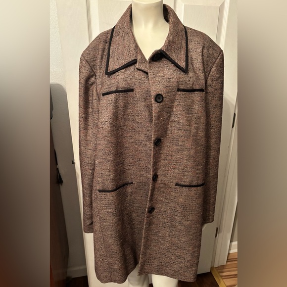 Cato tweed coat 20 - Picture 1 of 5
